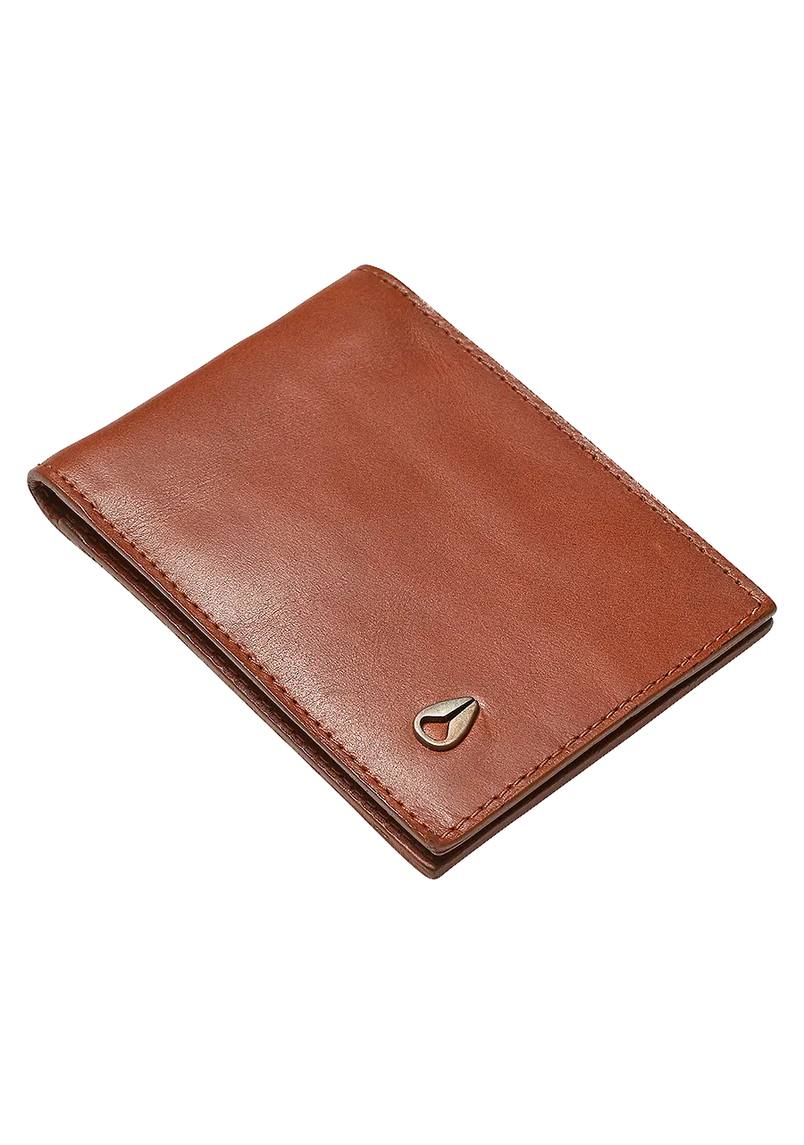 Rico Slim Card Wallet - Saddle