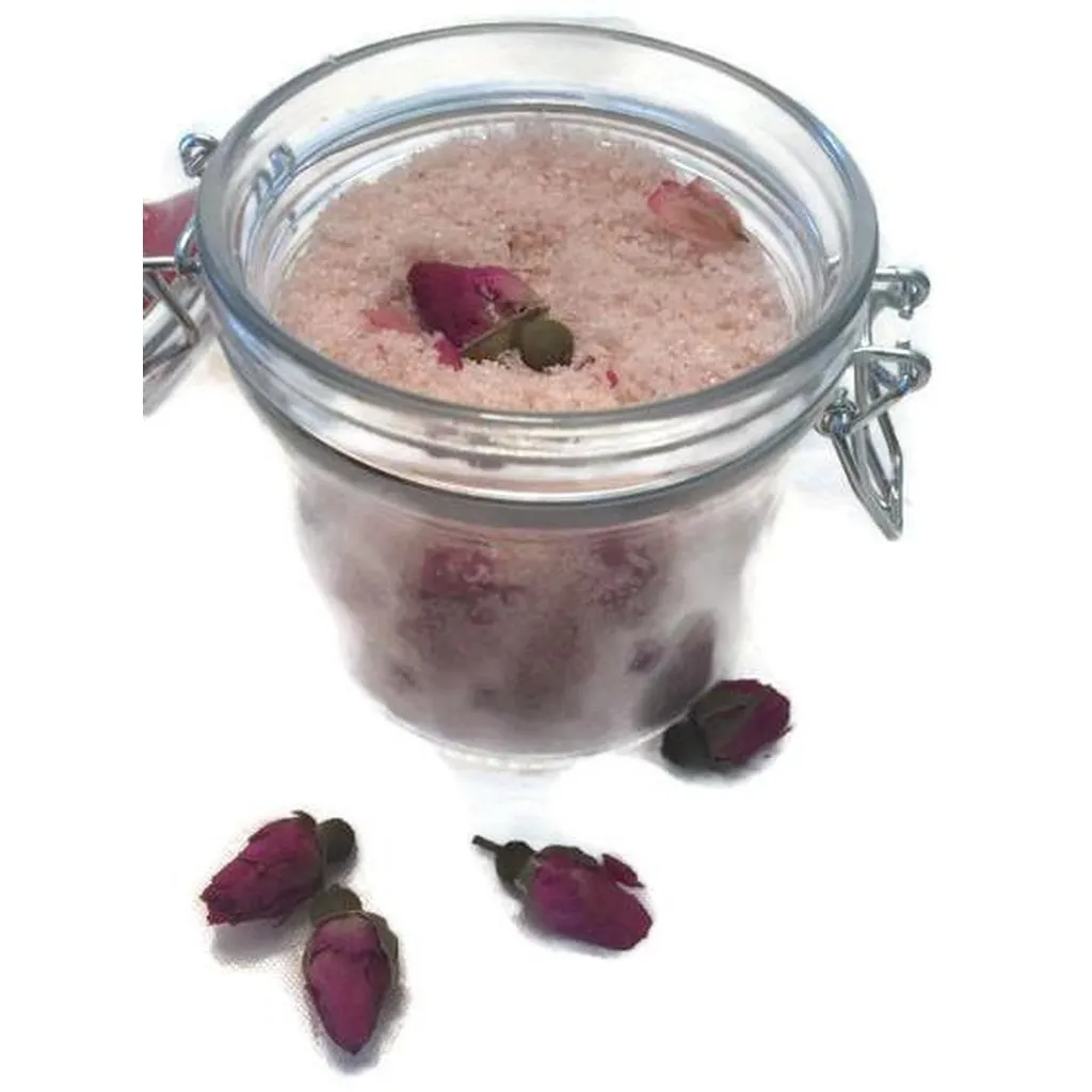 Rose Flower Bath Salt, free shipping