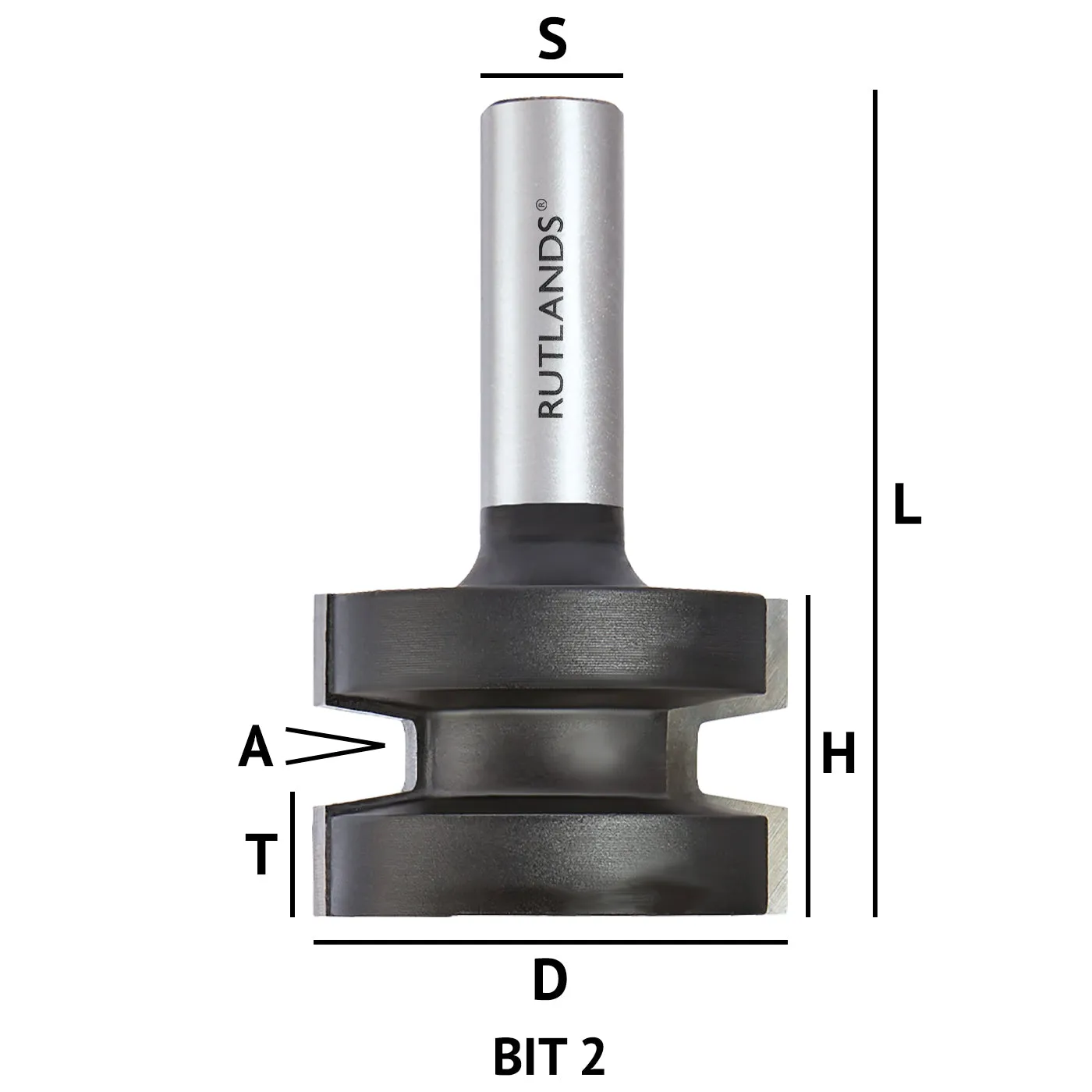 Router Bit Set - Tongue & Groove Wedge