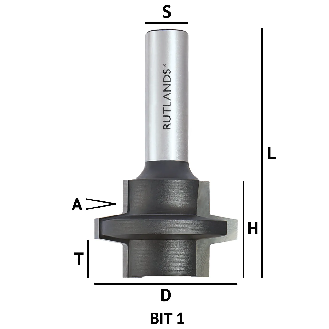 Router Bit Set - Tongue & Groove Wedge