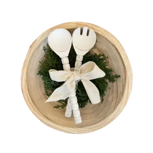 Salad Bowl & Server Holiday Gift Bundle