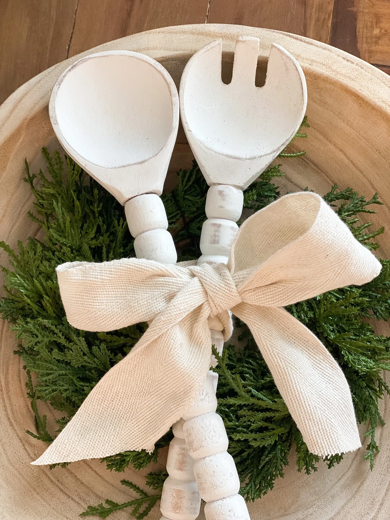 Salad Bowl & Server Holiday Gift Bundle