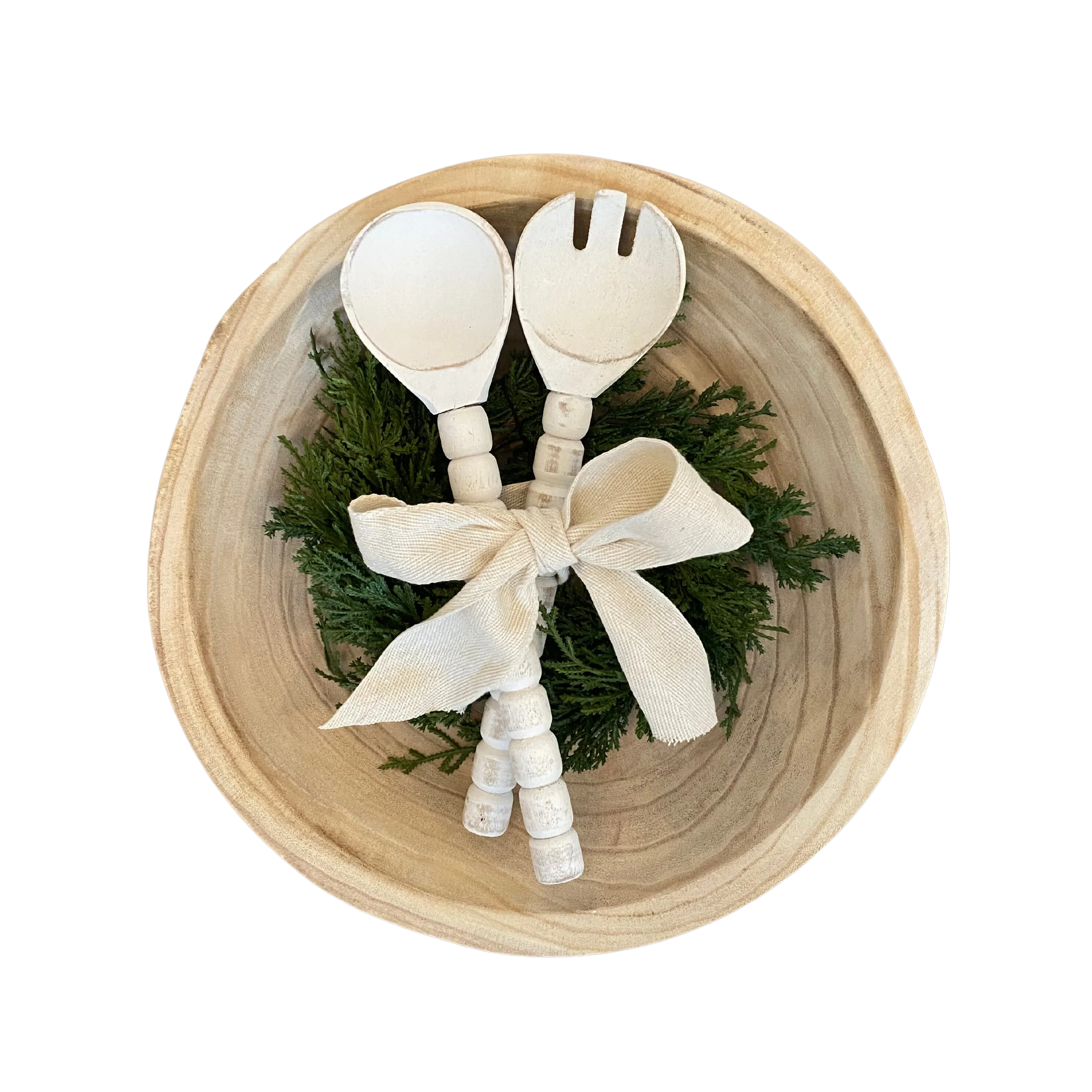 Salad Bowl & Server Holiday Gift Bundle