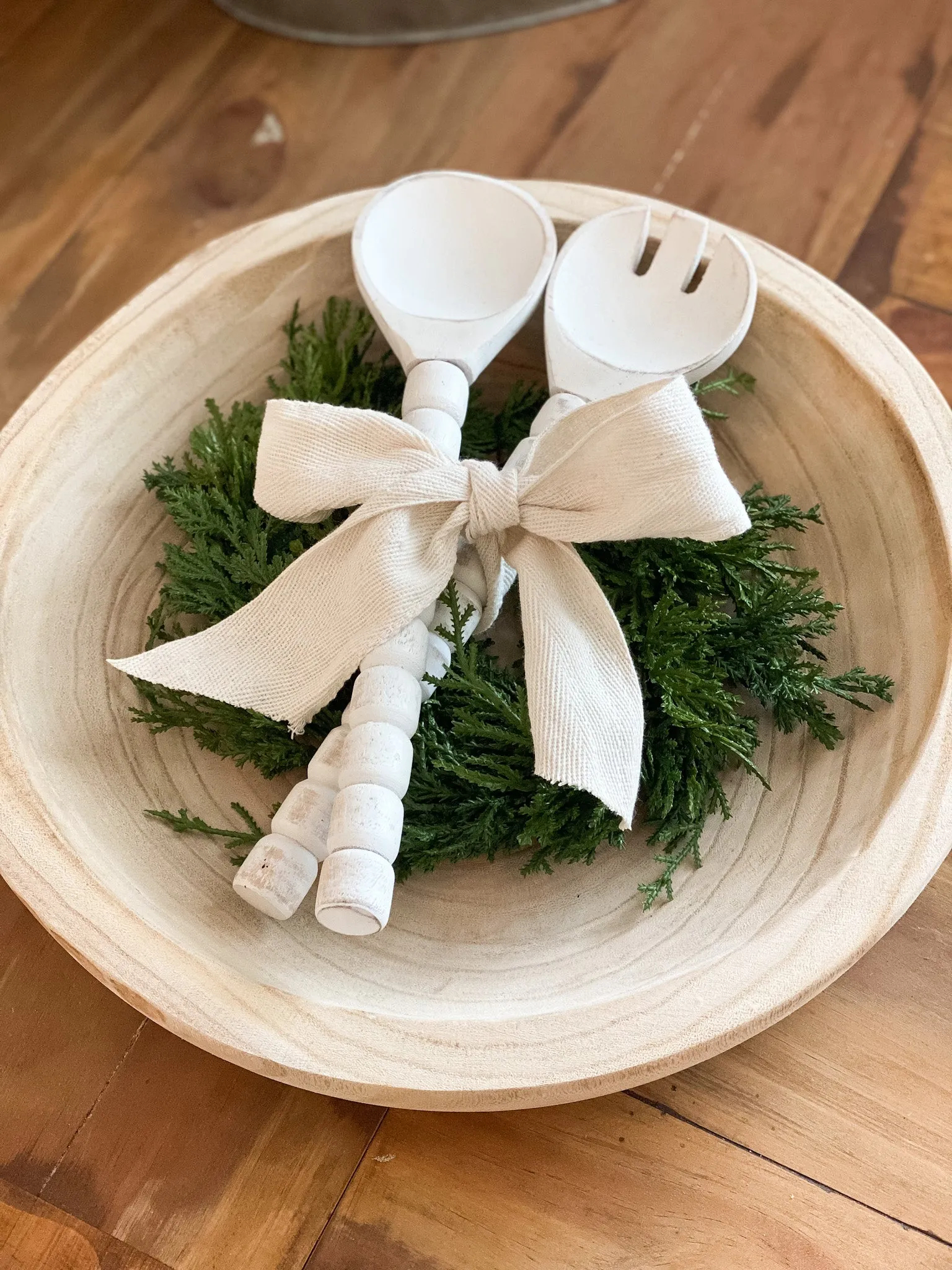 Salad Bowl & Server Holiday Gift Bundle