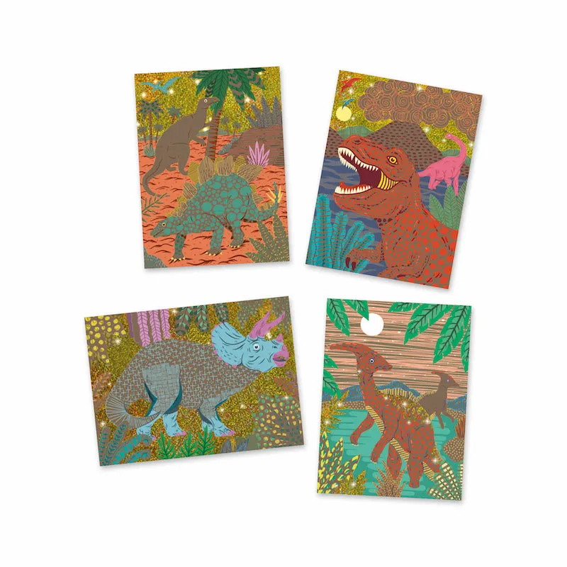 Scratch Boards Dinosaurs