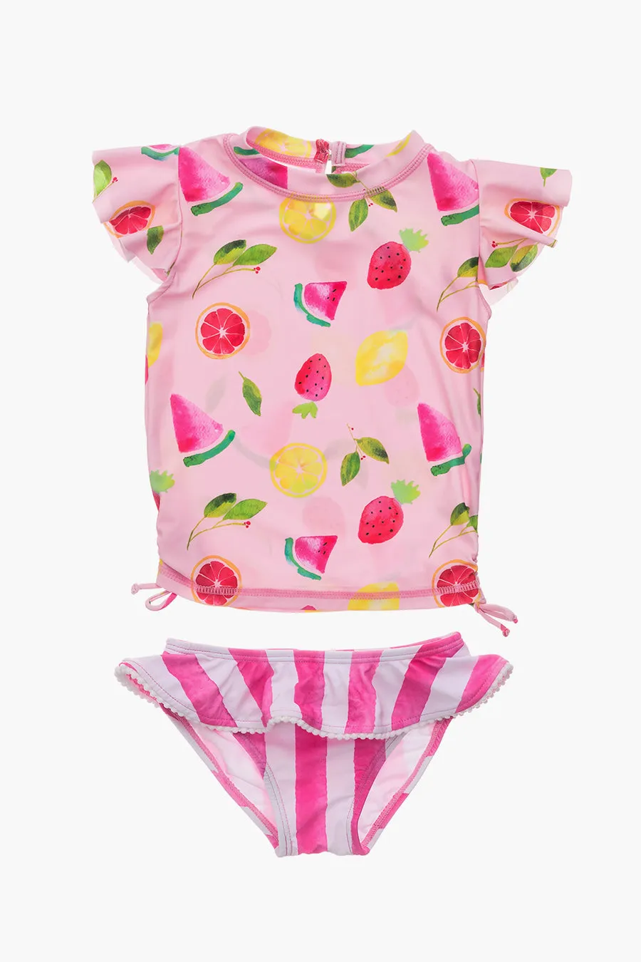 Snapper Rock Fruit Fiesta Ruffle Baby Swim Set