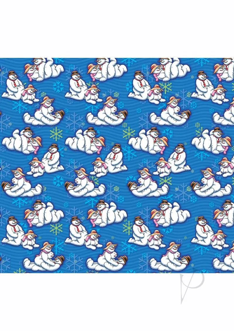 Snowman Gift Wrap