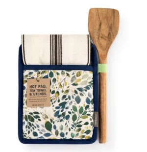 Spring Hot Pad & Spatula Set