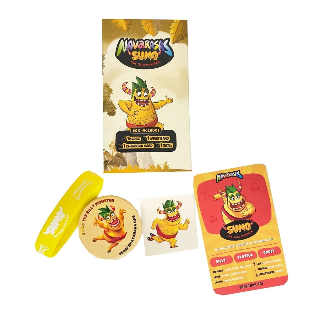 Story Play Toy Sumo Navarasas Series ( 6 Surprises with 1 Activity Sheet Inside)