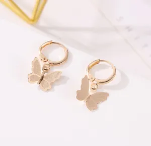 Sweet And Versatile Simple Style Earrings