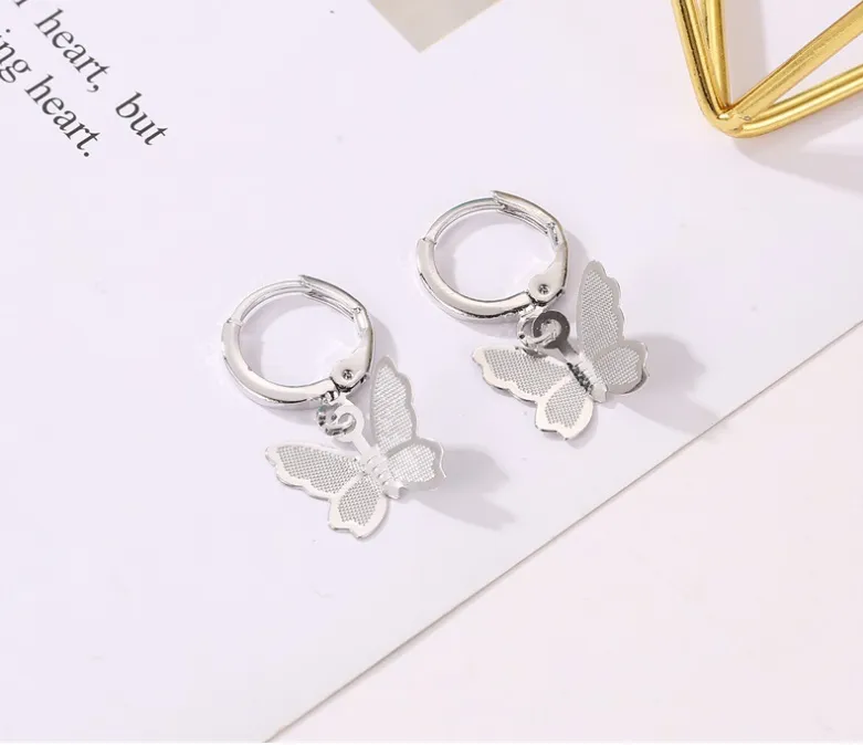 Sweet And Versatile Simple Style Earrings