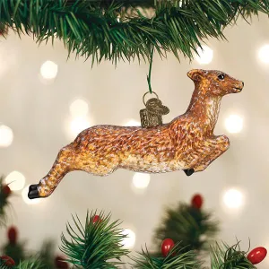 Vintage Deer Ornament