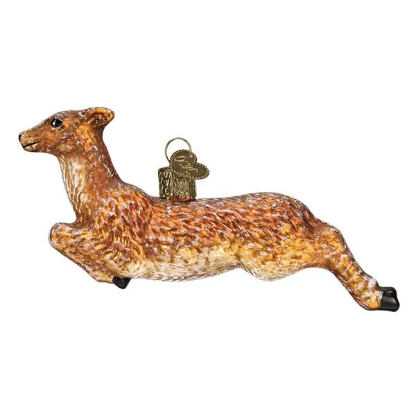 Vintage Deer Ornament