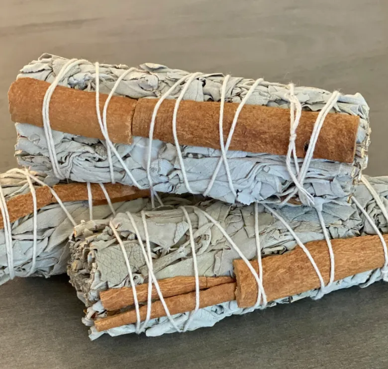 White Sage, Palo Santo and Floral Smudge Sticks