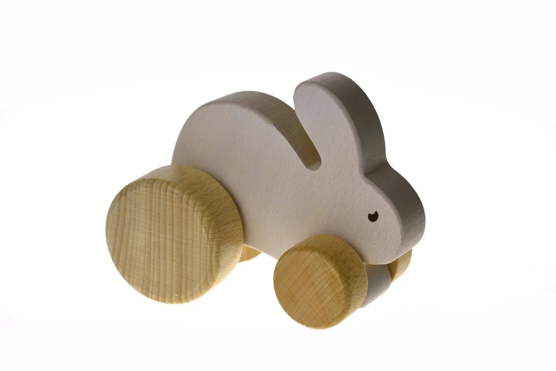 Wooden Animal Car - Rabbit