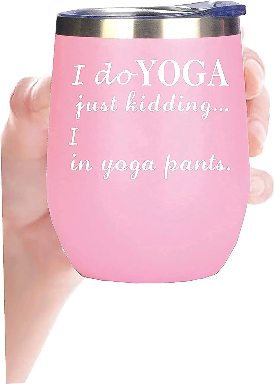 Yoga Gifts for Yoga Lover, Yoga Gift Women, Gifts for Yoga Women, I Do Yoga Just Kidding